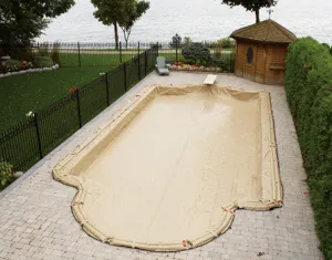 20' x 44' Rectangle HPI Armor Kote Winter Pool Cover Made In America