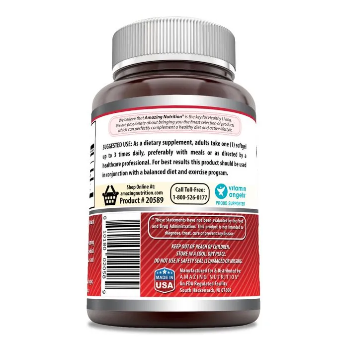 Amazing Formulas CLA | 1000 Mg | 120 Softgels