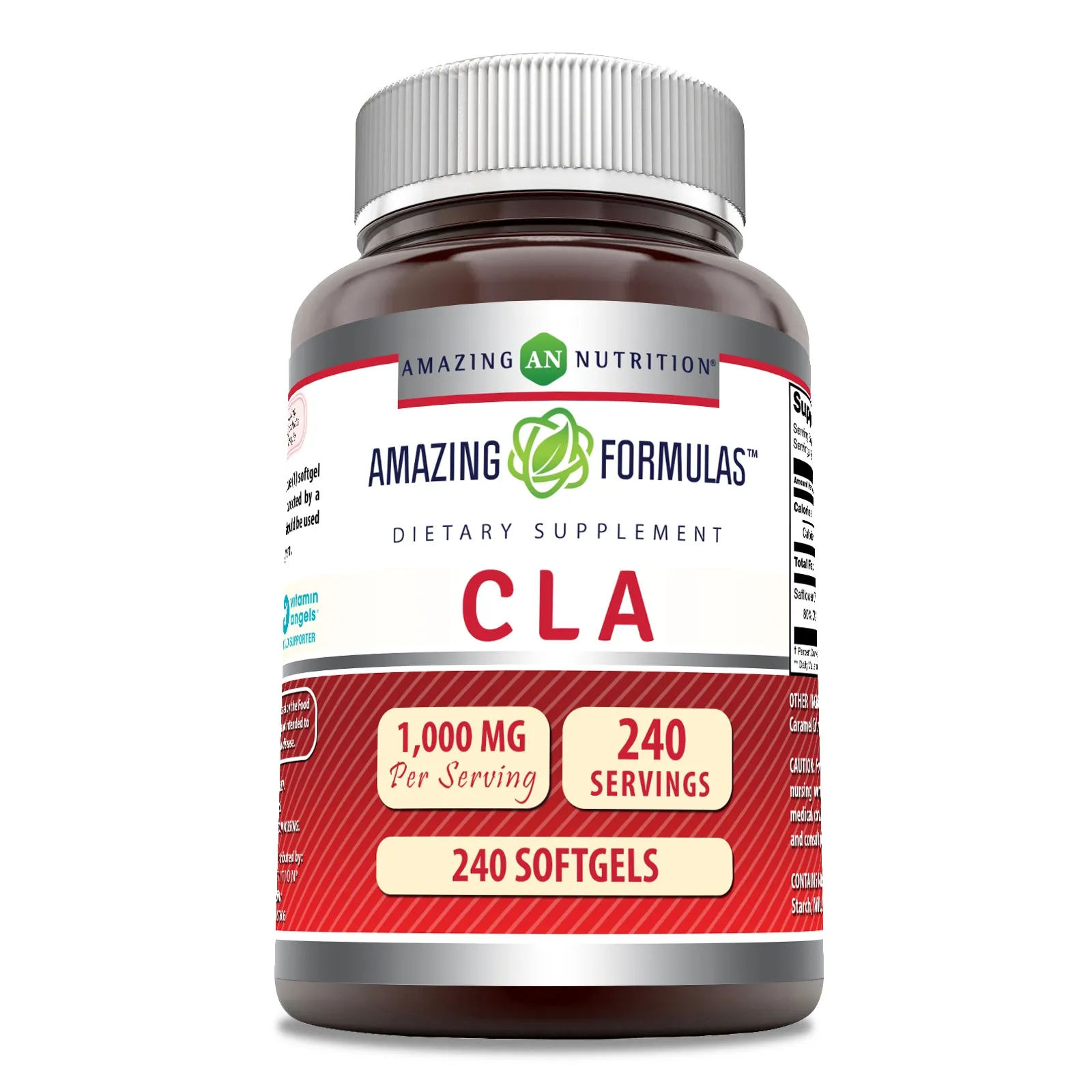 Amazing Formulas CLA | 1000 Mg | 240 Softgels