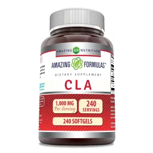 Amazing Formulas CLA | 1000 Mg | 240 Softgels