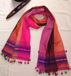 Bhujodi Embroidered Cotton Stole