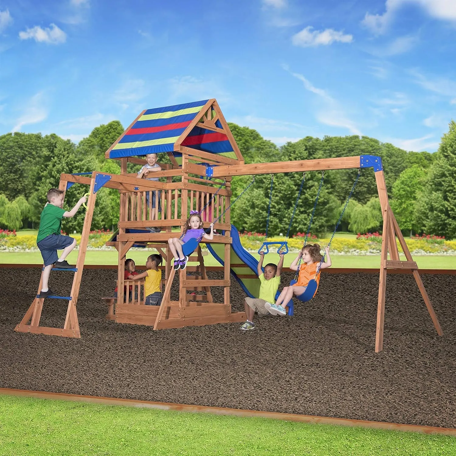 BYD Northbrook Play Tower (Incl. Swings)