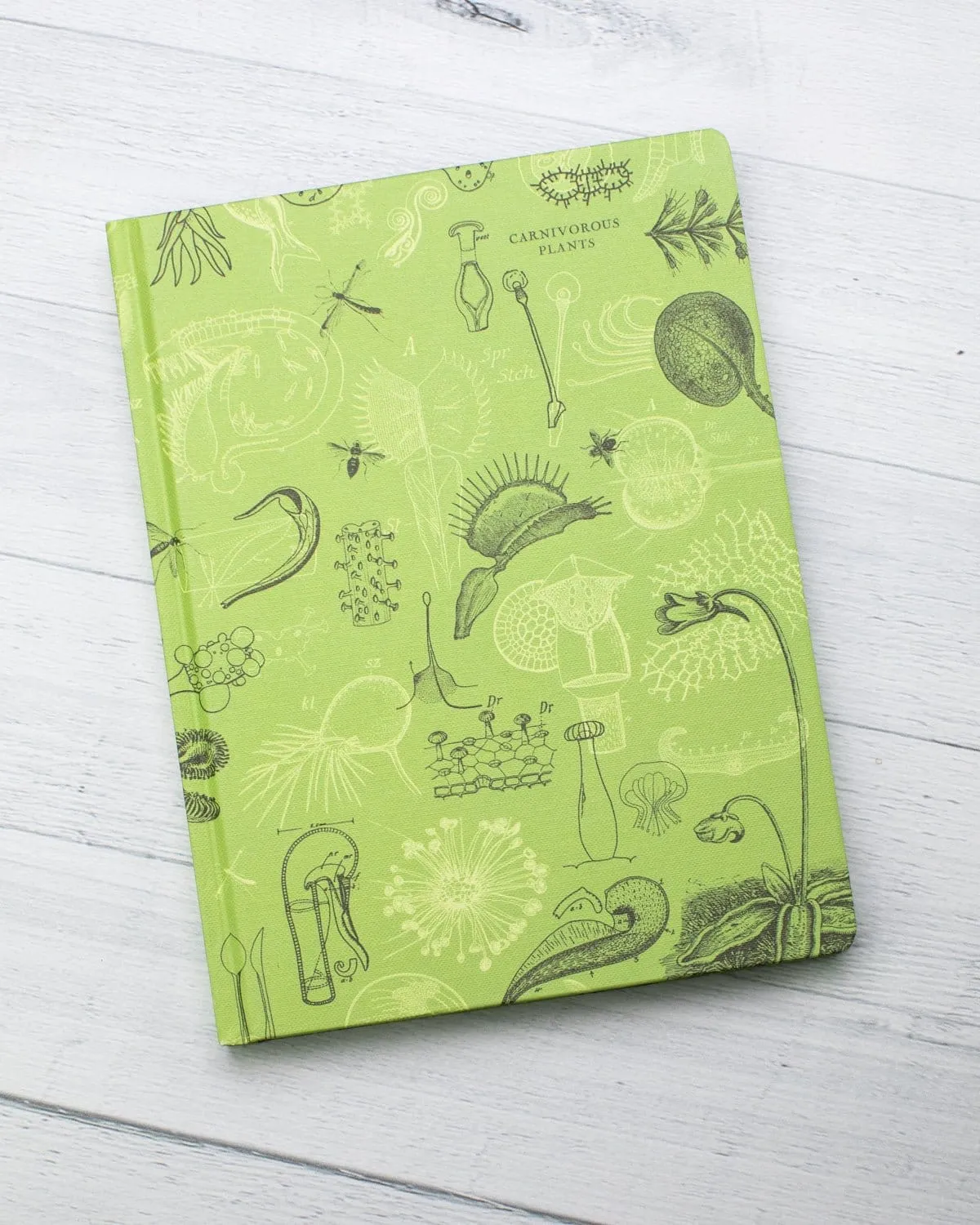 Carnivorous Plants Hardcover Notebook - Lined/Grid
