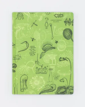 Carnivorous Plants Hardcover Notebook - Lined/Grid