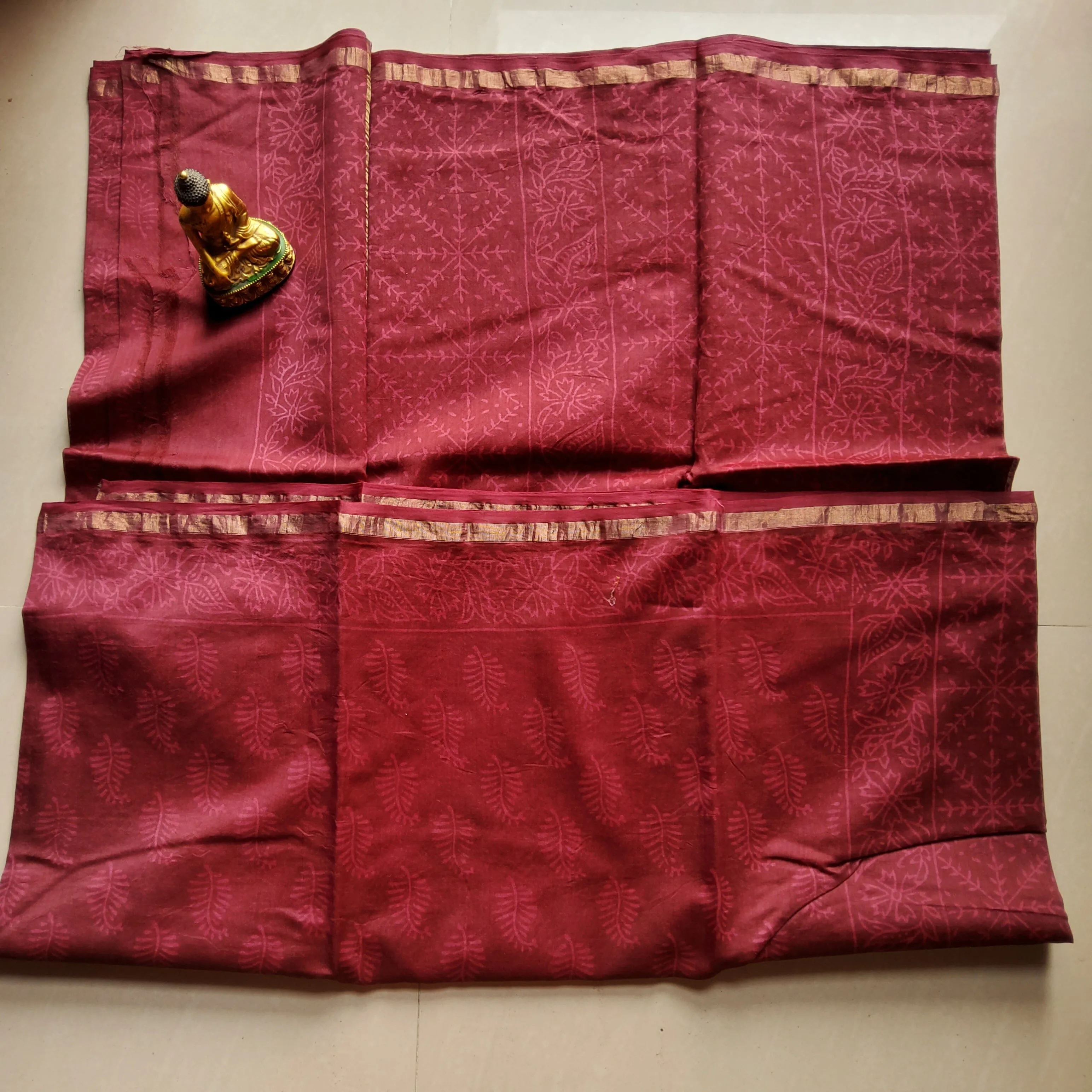 Chanderi Silk Cotton Saree #