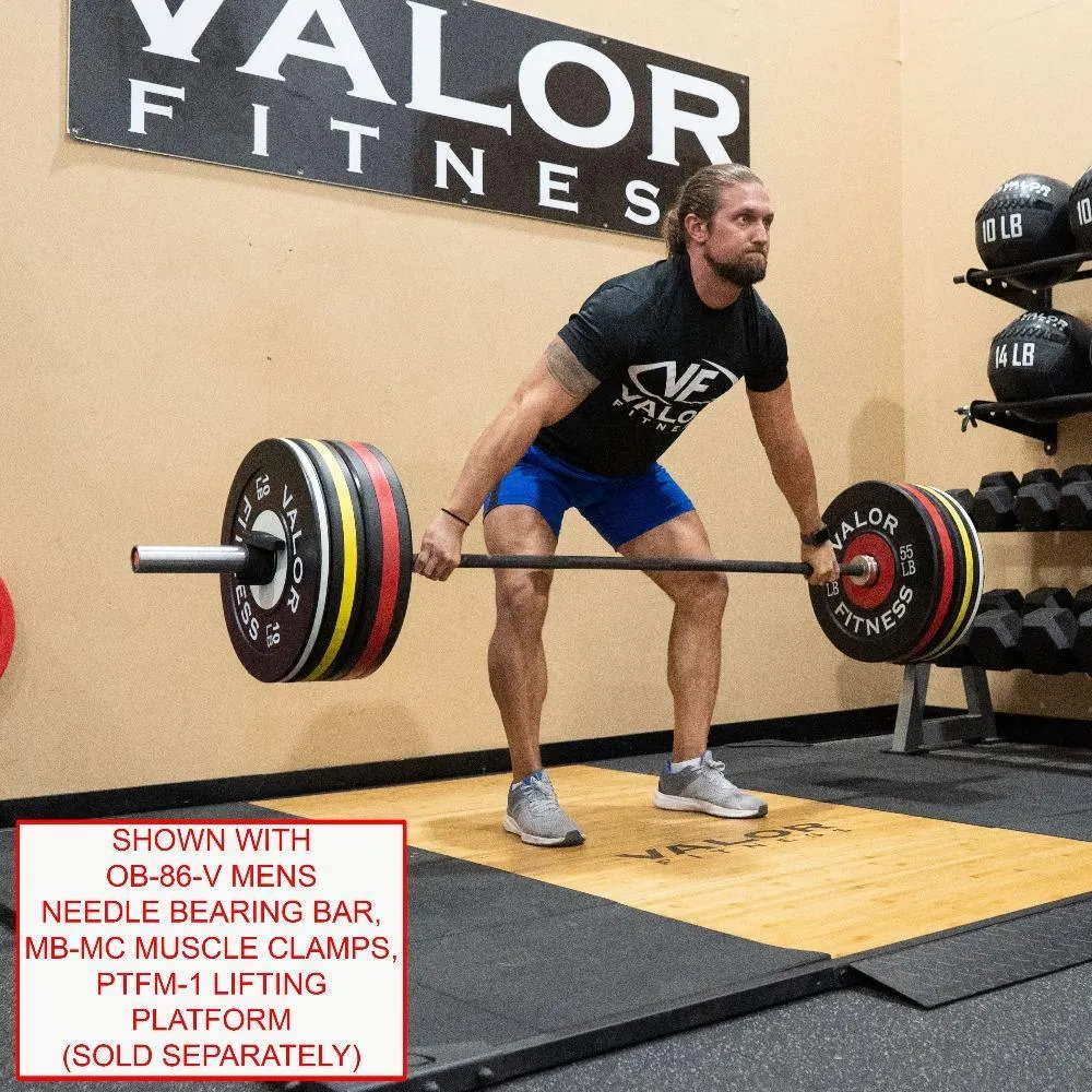 Colored Rubber Bumper Plates (LB)
