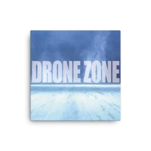 Drone Zone 16x16" Stretched Canvas Print