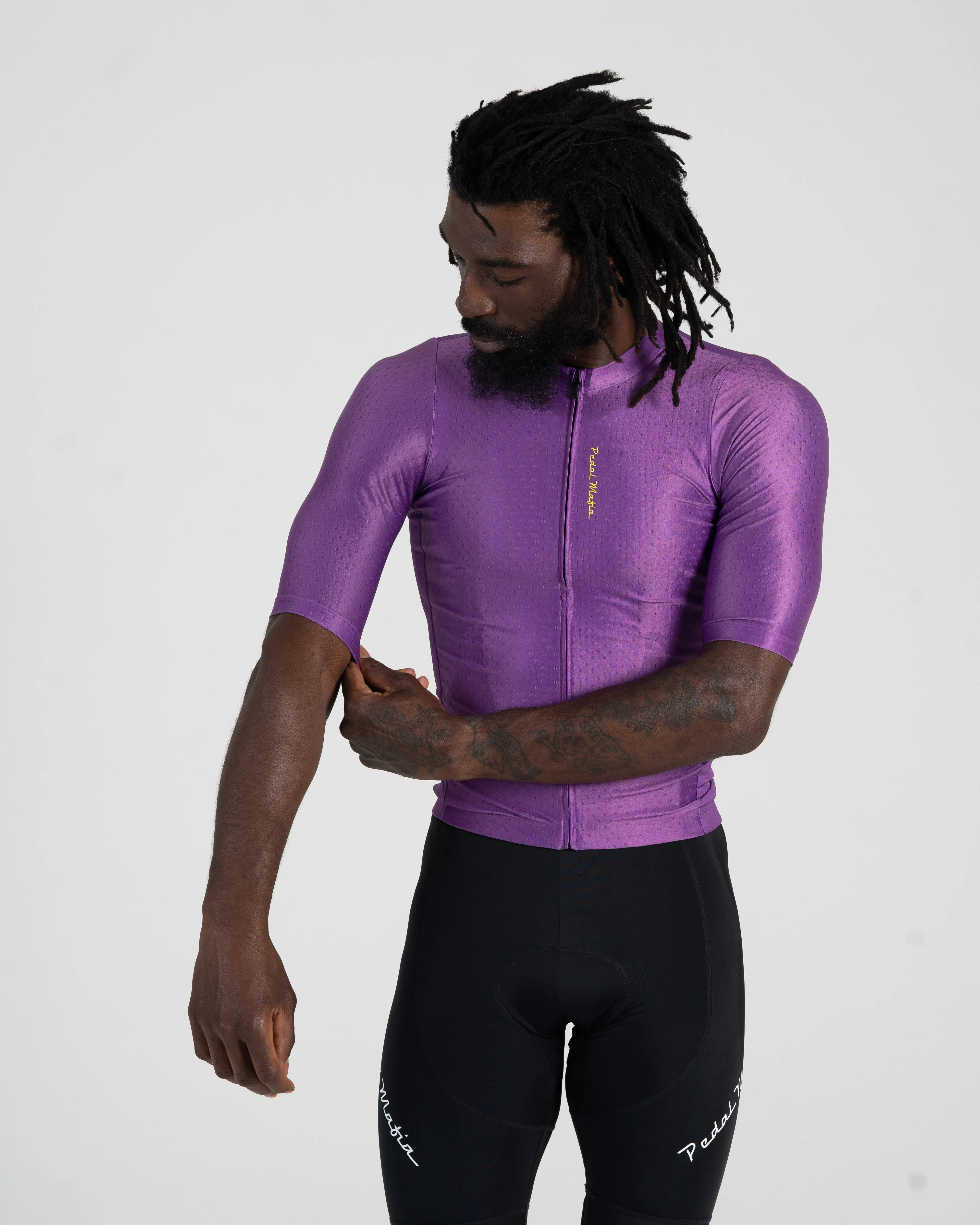 Mens Core Jersey - Purple Yellow