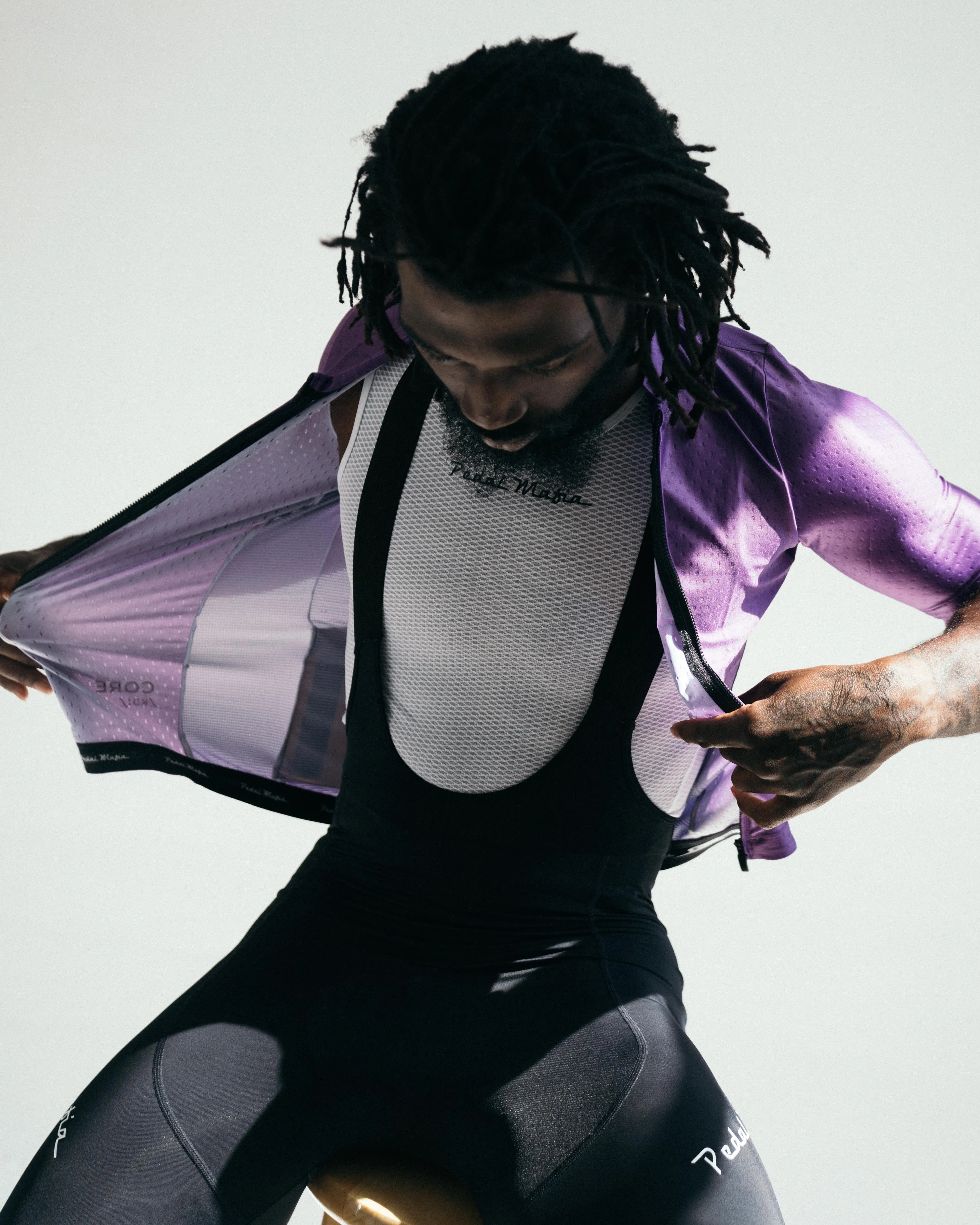 Mens Core Jersey - Purple Yellow