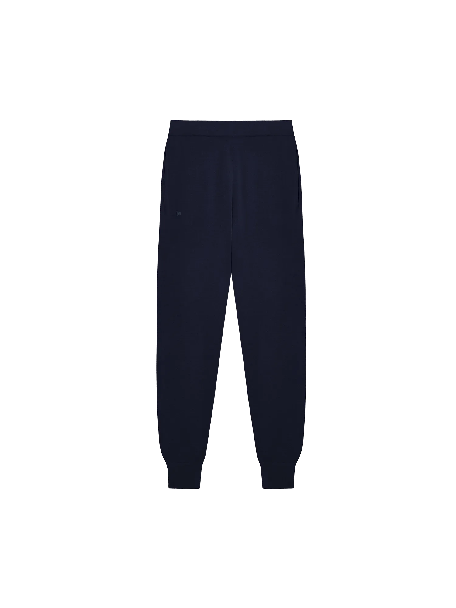 Mens Regenerative Merino Wool Track Pantsnavy