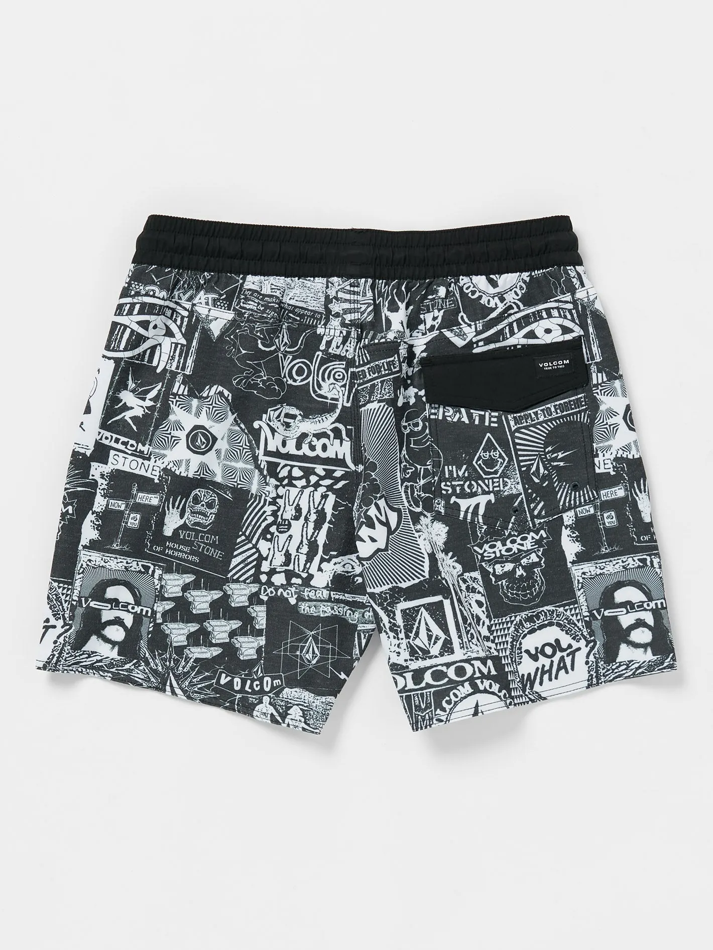 Refute Stoney Trunk 17" Boardshort - Black