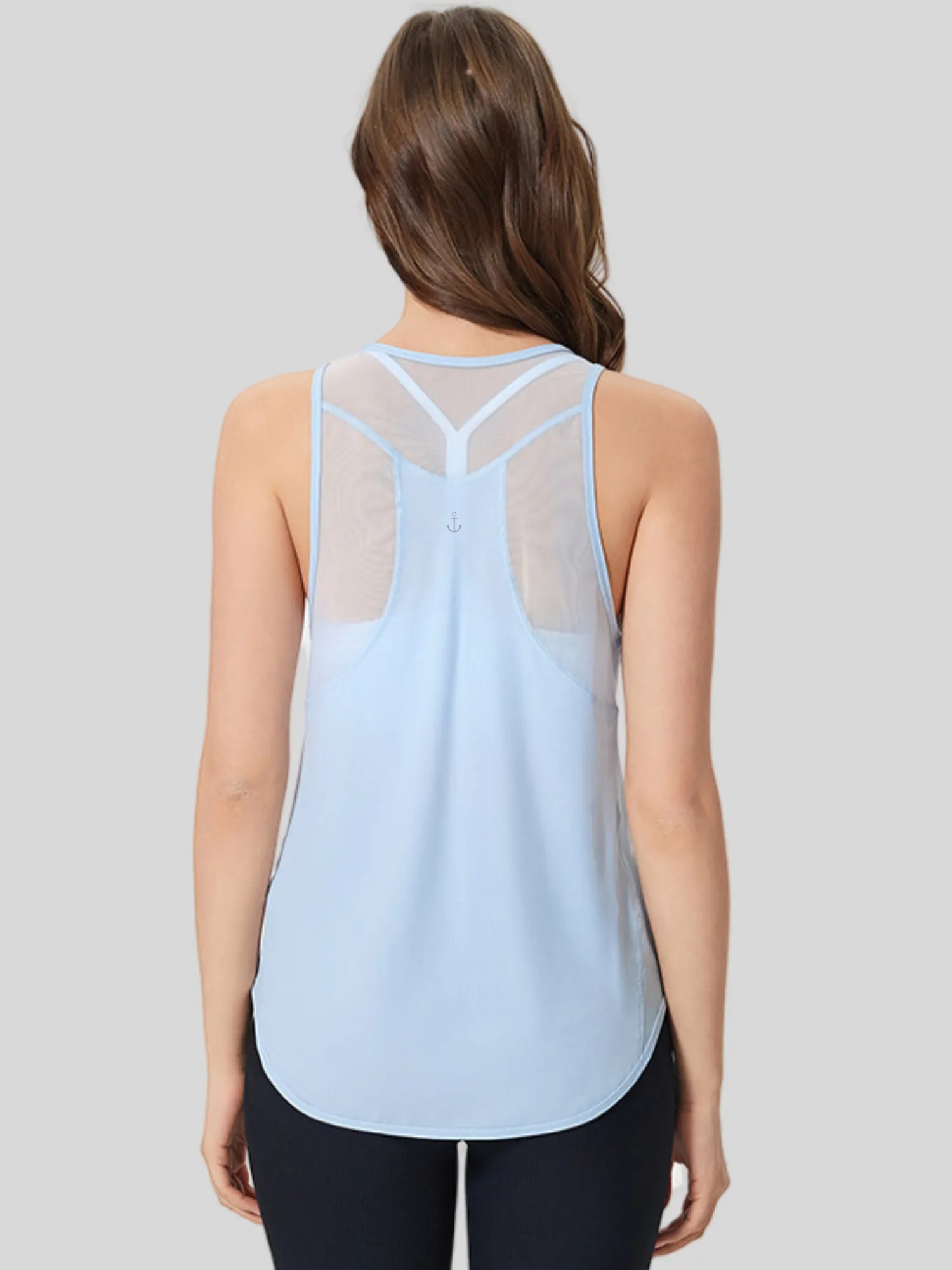 Windmill Blue "Aspen" Quick Dry Mesh Tank